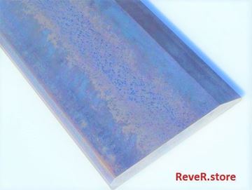Immagine di břit s materiálu HB500 HB 500 ocel 150x16x1000 rozměr 150 x 16 x 1000 mm pro bagr minibagr nakladač atd messerstahl