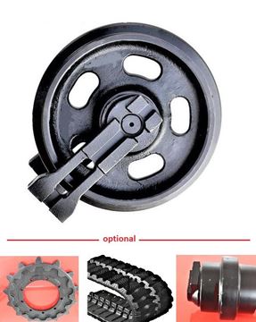 Image de roue folle Idler pour JCB JS220 JS210 JS200 JS190 JS180 JS160 QS also partly JS240 and Case CX210 CX240