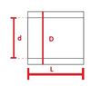 Picture of 31,96x38x27 mm steel bushing inner and outer smooth oem quality IDADL32B
